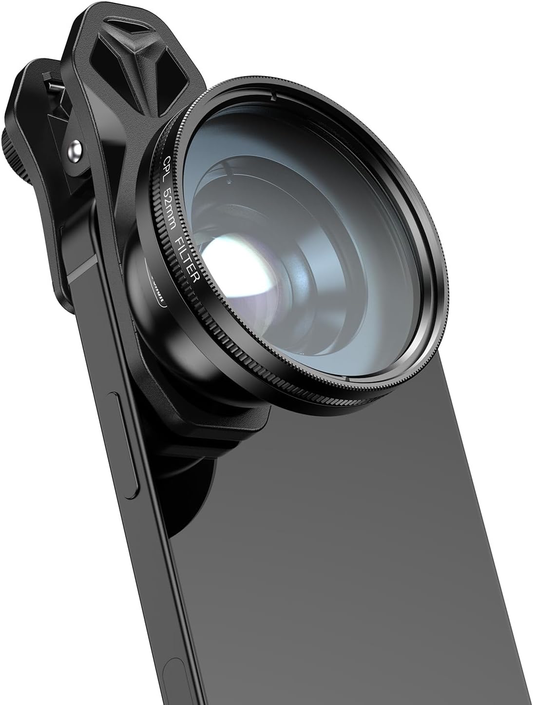 MicroEye Professional HD Macro Photography Lens + 52 mm Filter Lens Kit (CPL, ND32, Star Lens-6 Point)